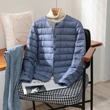 Friederike | Leichte Steppjacke mit Knopfleiste