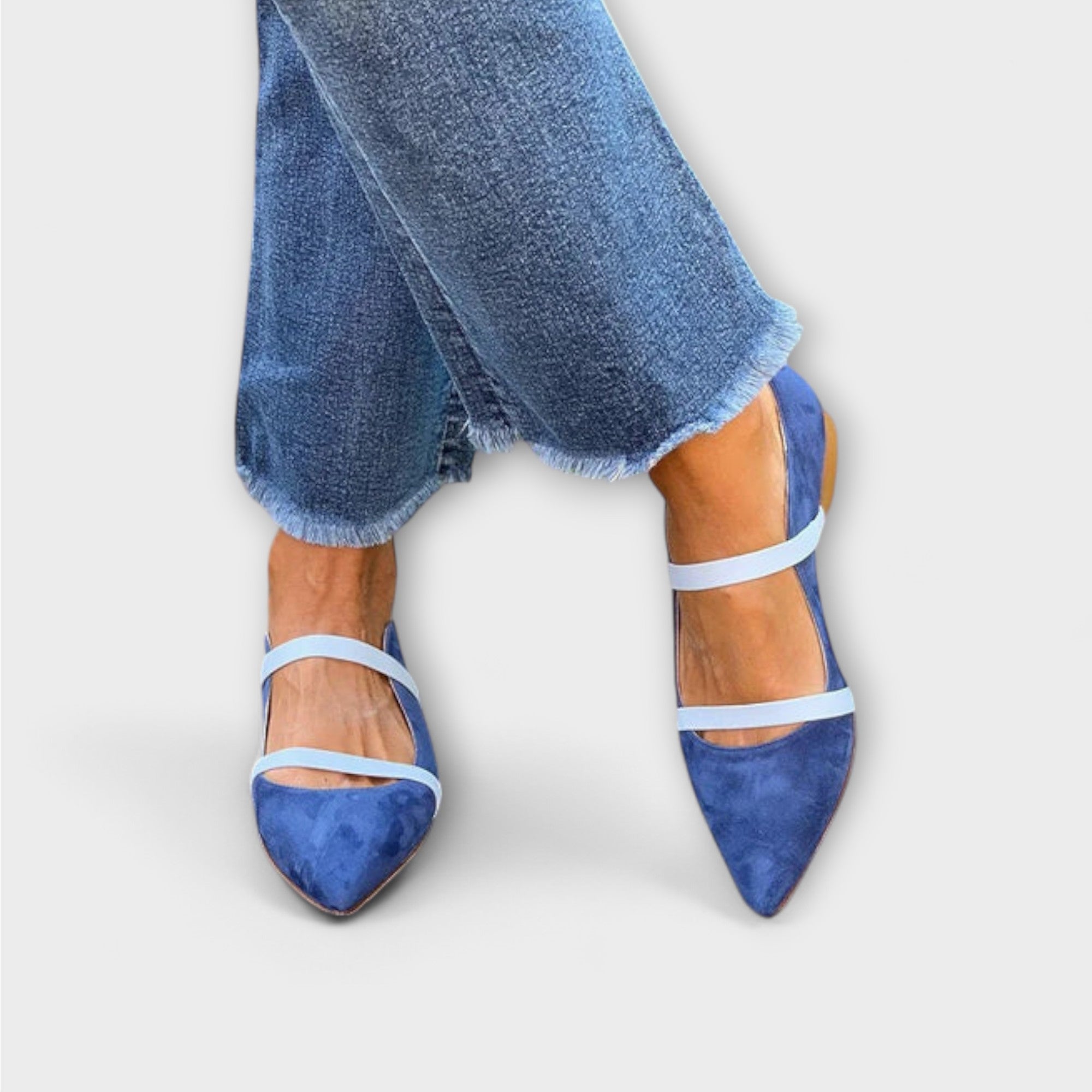 Waverly – Ballerines à bout pointu colorées