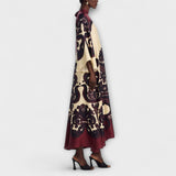 Lucy - Robe maxi en imprimé grenadille pour une élégance sans effort