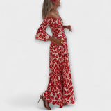Sienna - Robe maxi sans épaules adaptée aux vacances