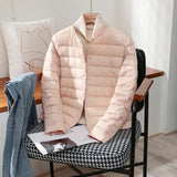 Friederike | Leichte Steppjacke mit Knopfleiste
