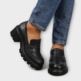 Harriet - Mocassins décontractés avec talon épais