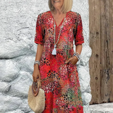 Lia - Robe Midi Femme