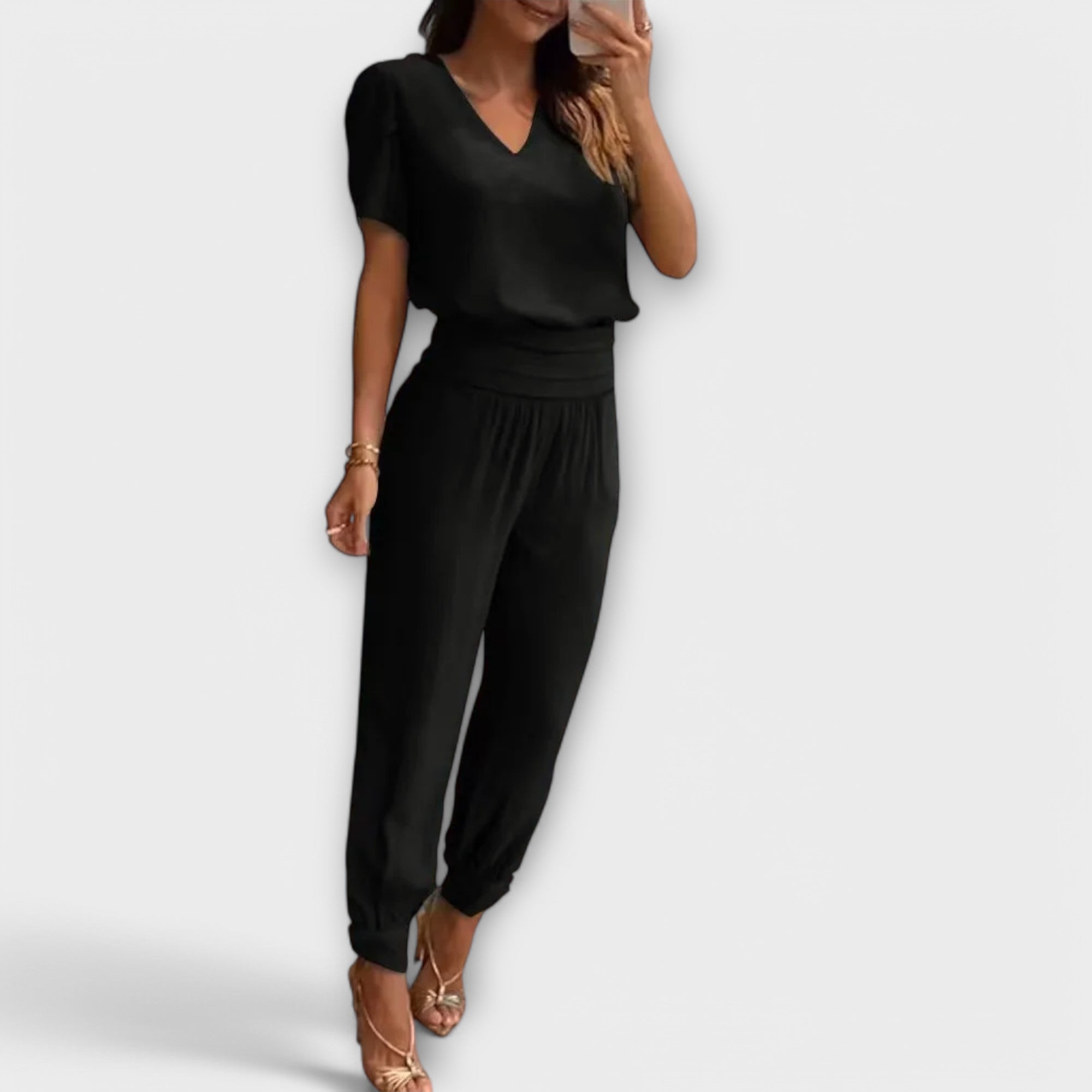 Irmelin – Ensemble Élégant Avec Haut Et Pantalon