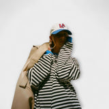 Mary - Pull oversized rayé