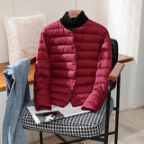 Friederike | Leichte Steppjacke mit Knopfleiste