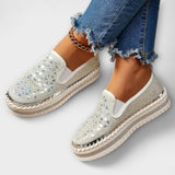 Vada – Slippers ornés de strass