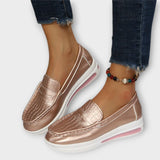 Anna - Ballerines à Couture Imprimée