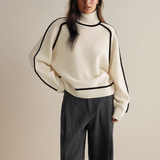 Karin | Rippstrick-Rollkragenpullover