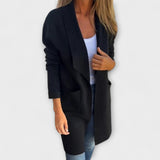 Libi – Manteau cardigan ajusté