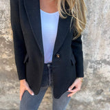 ROSIE | Lässige Jacke mit langen Ärmeln und Revers