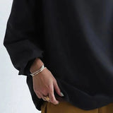 Grete | Übergroßer Kabelstrick-Pullover