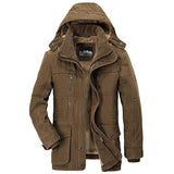 Gerda | Warme Kapuzen-Winterjacke mit Fellfutter