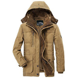 Gerda | Warme Kapuzen-Winterjacke mit Fellfutter