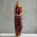 Teresa - Elegantes Leinen-Set