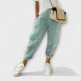 Sanne - Pantalon rayé confortable