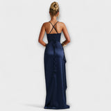 Krissi - Robe Maxi Bleu Marine