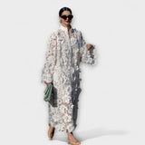Yelira - Robe en Dentelle Blanche Élégante