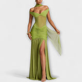 Therese – Robe fendue avec effet Wow