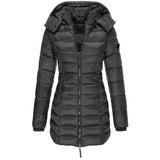 Elise | Lange Daunenjacke