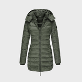 Karin | Gesteppte Winterjacke mit Kapuze