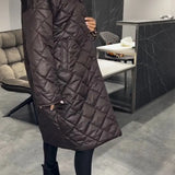 Kendall | Eleganter, figurschmeichelnder Wintermantel – Warm ohne aufzutragen, mit Leopard-Futter