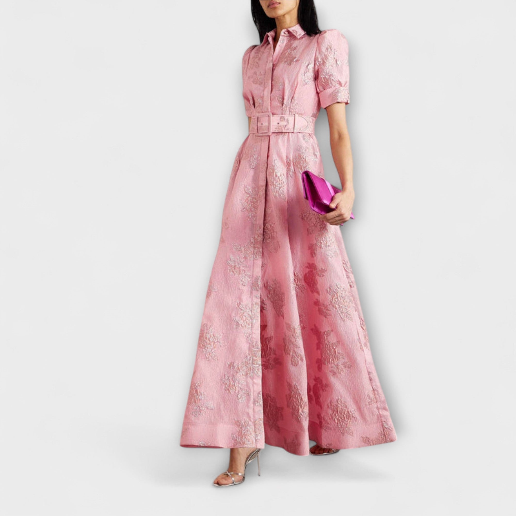 Anabella - Robe à manches bouffantes courtes