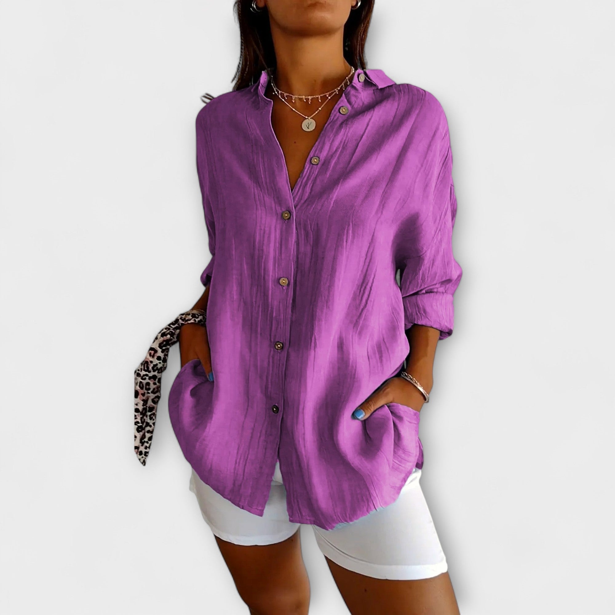 Saskia - Blouse Élégante pour Femmes