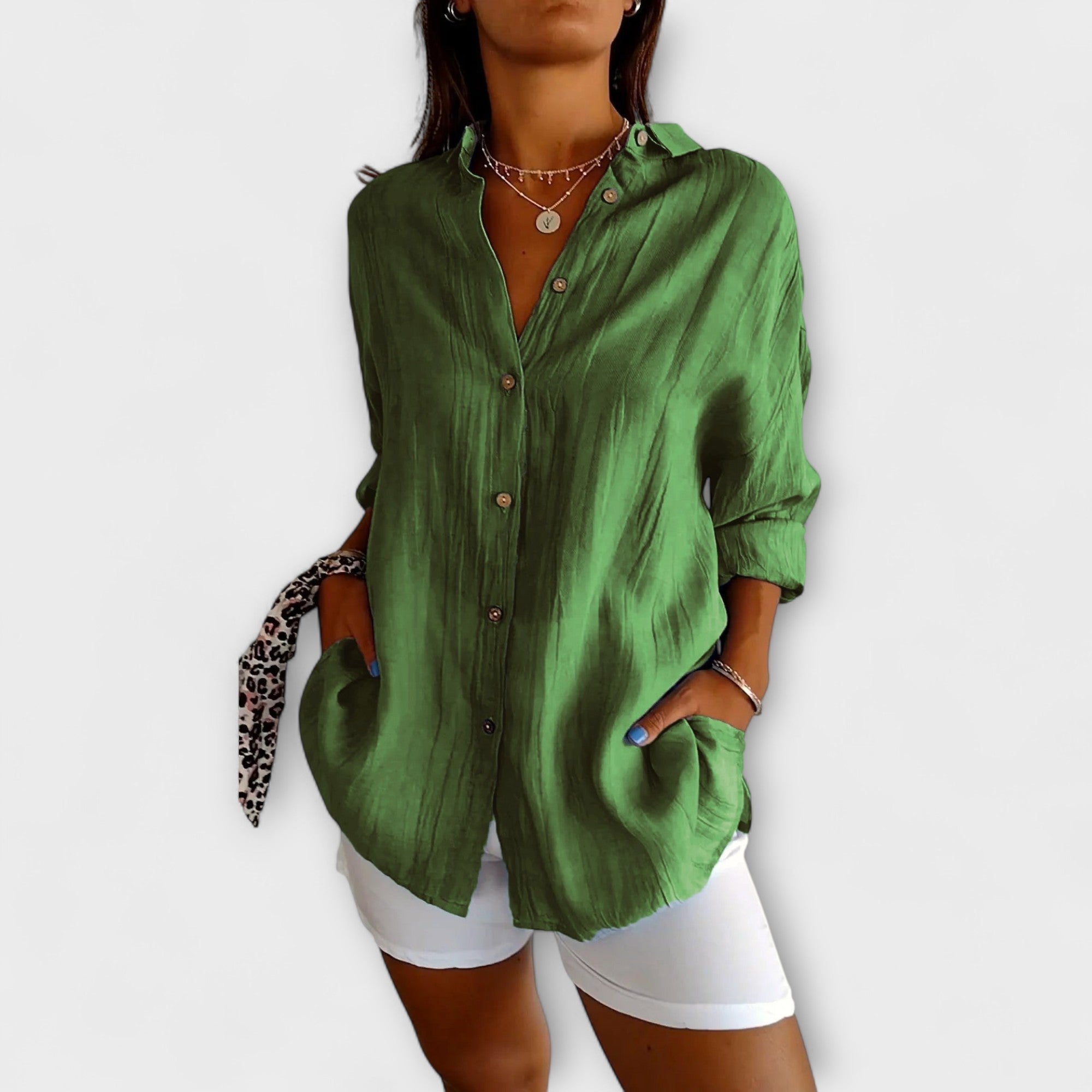 Saskia - Blouse Élégante pour Femmes
