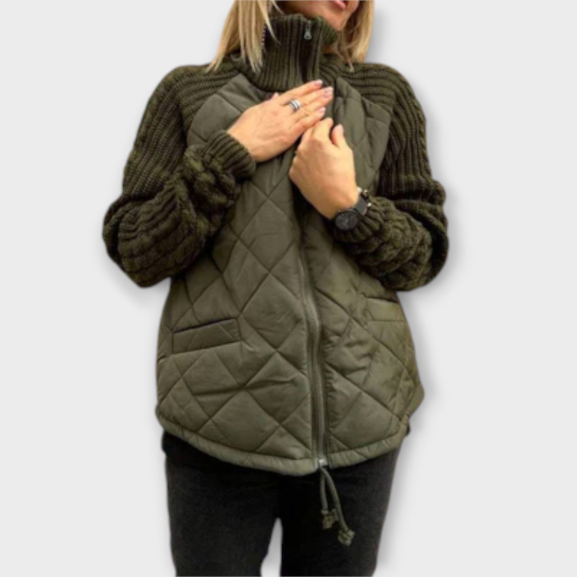 Valerie - Veste à col montant