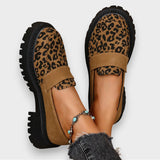 Irene | Plateau-Loafer im Leopardenmuster