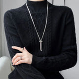 Reinhild | Kabelstrick Rollkragenpullover