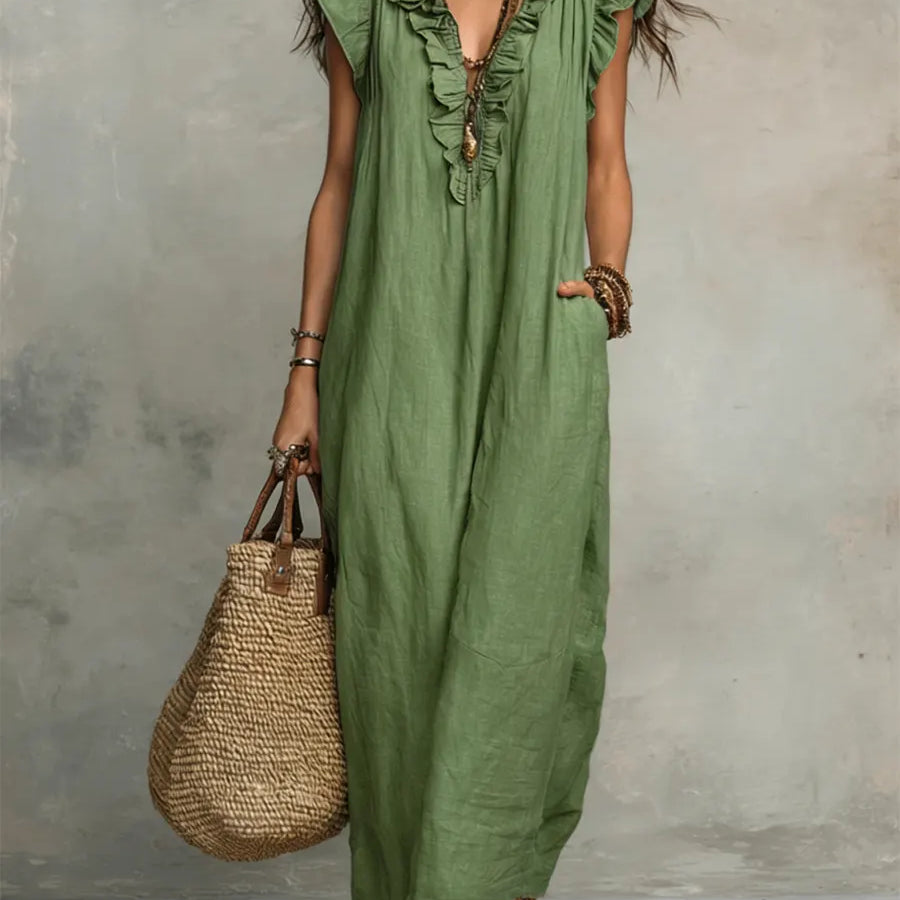 Camélia | Lange Boho-Kleid.