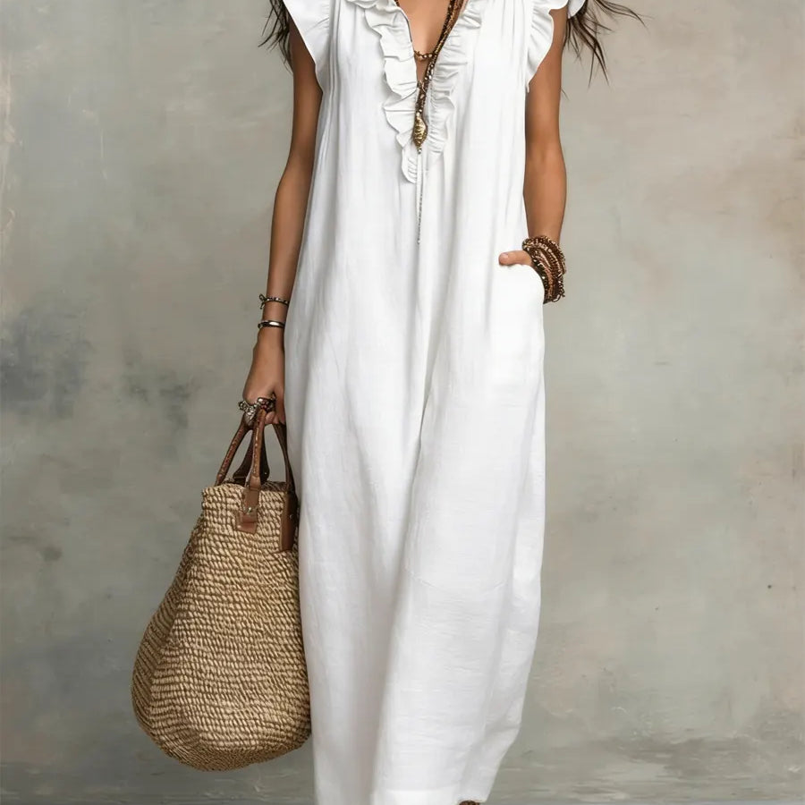 Camélia | Lange Boho-Kleid.