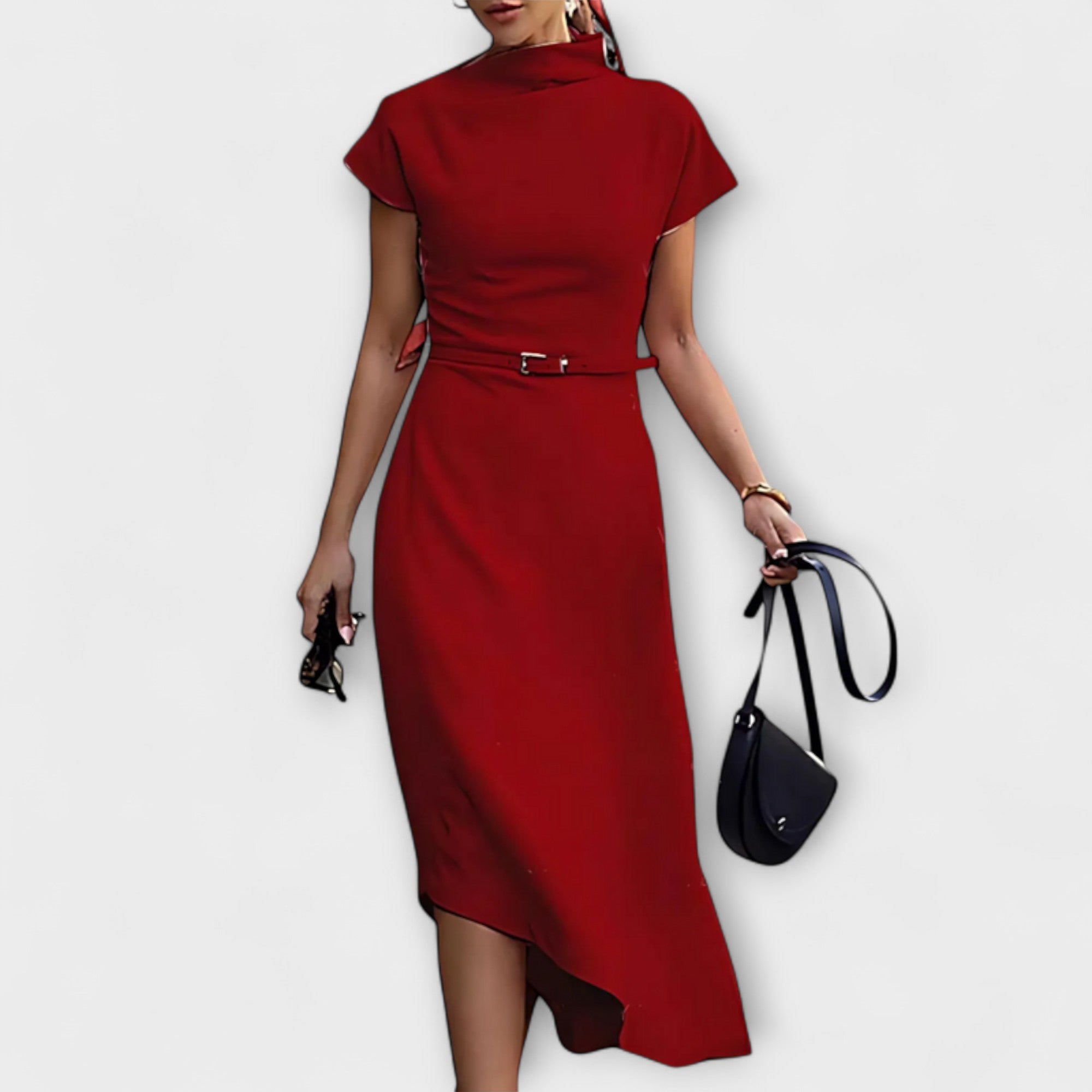 Amelia - Robe Urbaine Asymétrique