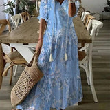 Luna | Lässiges Boho-Midi-Kleid