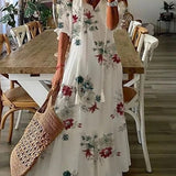 Luna | Lässiges Boho-Midi-Kleid