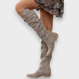 Elfi | Slouch-Stiefel mit Blockabsatz