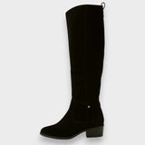 Gisela | Wildleder Stiefel mit Schnalle