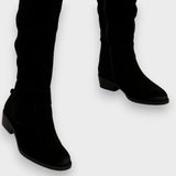 Gisela | Wildleder Stiefel mit Schnalle