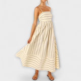Svea - Robe Maxi en Bare Bloom