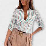 Blouse avec col classique