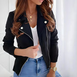Grete | Kurze Jacke mit Reverskragen